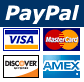 We gladly accept Paypal Visa, Mastercard, Discover, and American Express.