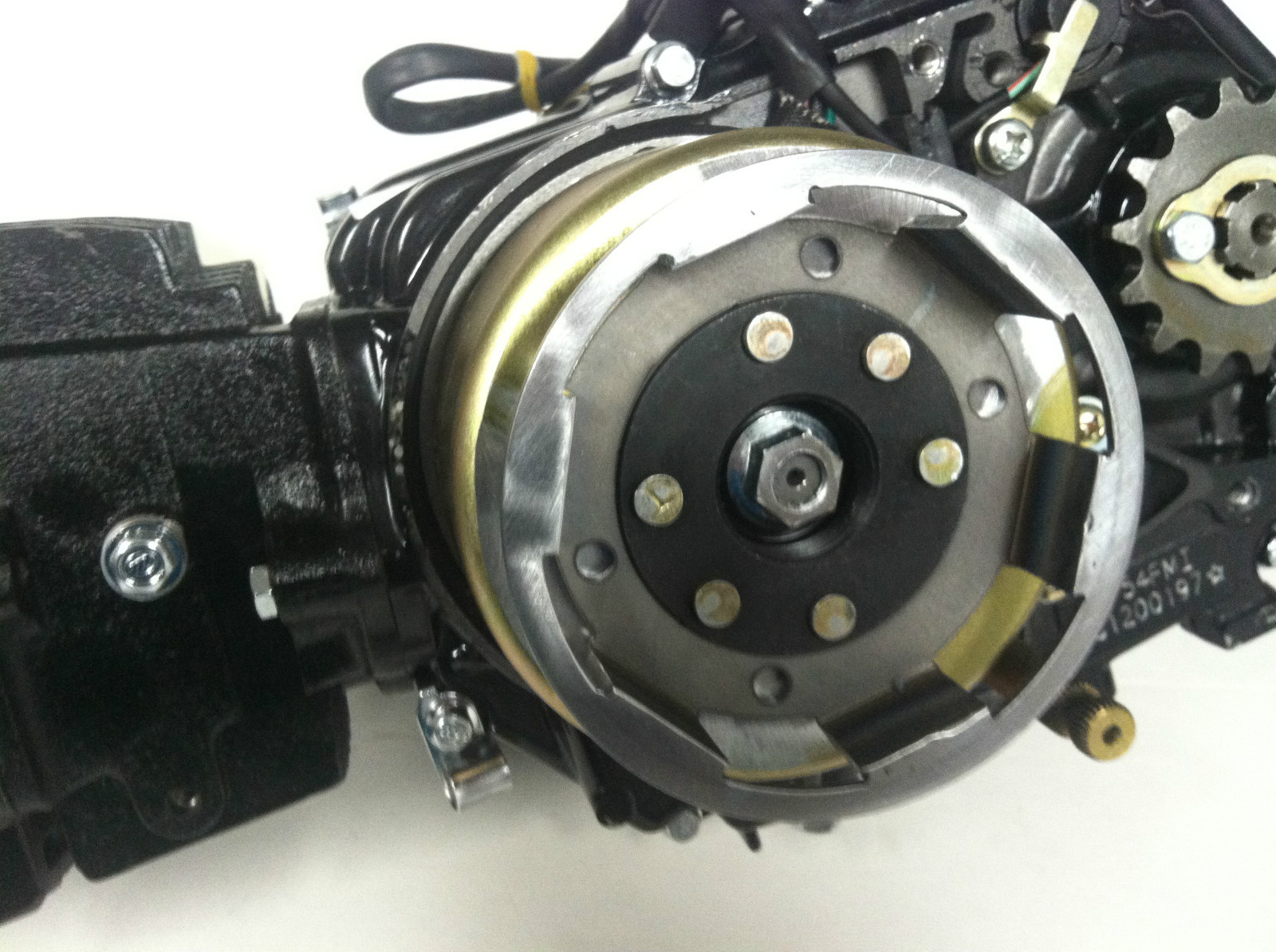 Pull Start Flywheel and Cage for Lifan Conversion ATC 70's TRC4918 ATC 70 Quads, Atv's