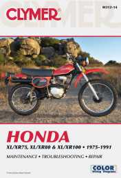 Clymer Manuals Honda XL/XR75, XL/XR80 & XL/XR100 1975-1991