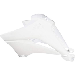 UFO - Radiator Shrouds in White for KLX 110 2010-Present