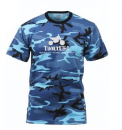 TBolt USA Shirt in Sky Blue Camo - 2XL