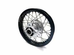 TBParts - Complete Rear Wheel Assembly with Aluminum Rims and HD Spokes for Honda CRF110