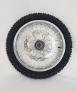 THUMPSTAR - 14IN FRONT WHEEL WITH TIRE SILVER