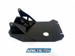 Kinetic MX - Skid Plate in Black for KLX/DRZ 110
