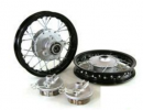 10"  Black Aluminum Wheels - Honda CRF50