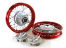10"  Red Aluminum Wheels - Honda CRF50