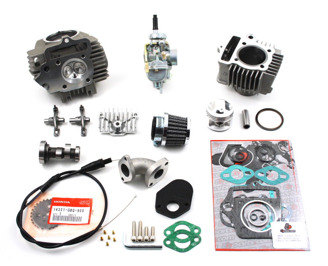 labwork 50cc Cylinder & Piston Gasket Rebuild Kit Replacement for Honda Z50 XR50 CRF50 