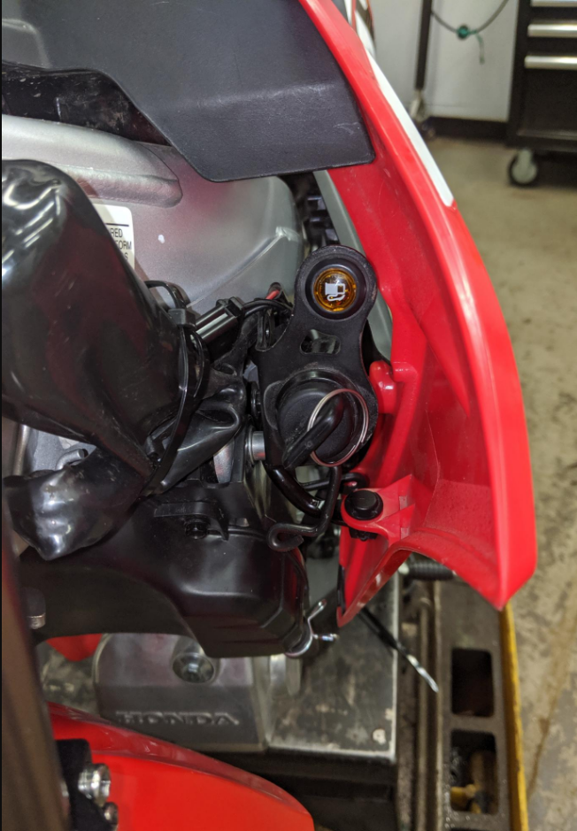 TRC ONE Triple Clamp for Inverted Forks for CRF110 2019