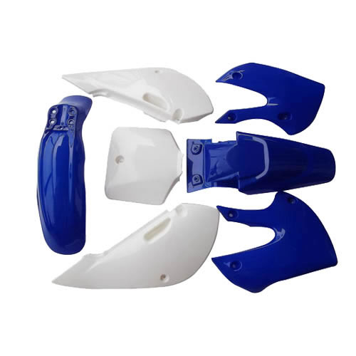 KLX 110 0209 & X4 SSR TX Plastics kit Blue TRC1829 Plastics Pit