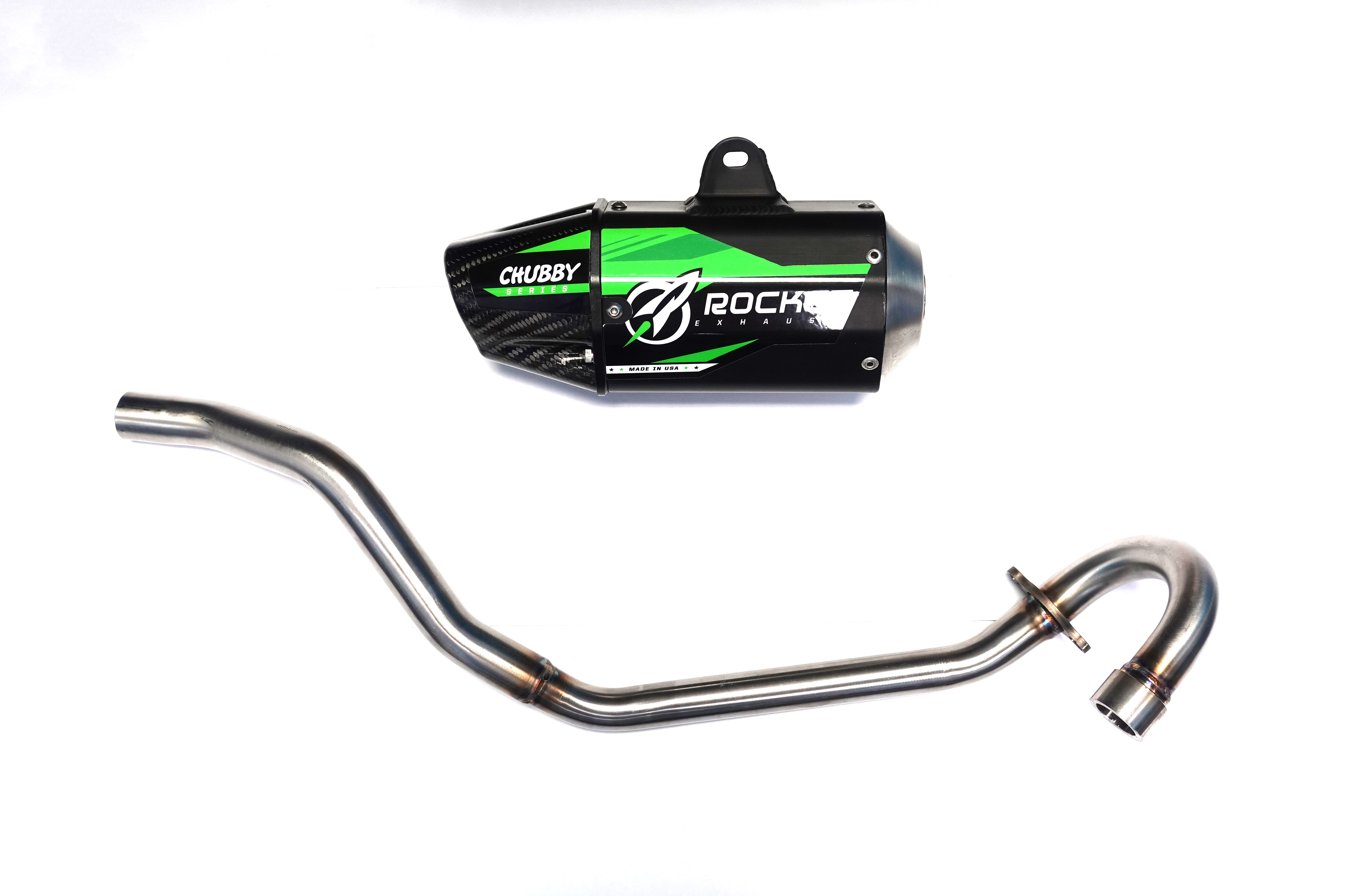 Rocket Exhaust - Chubby Series Exhaust System for KLX110 - TRC-0097