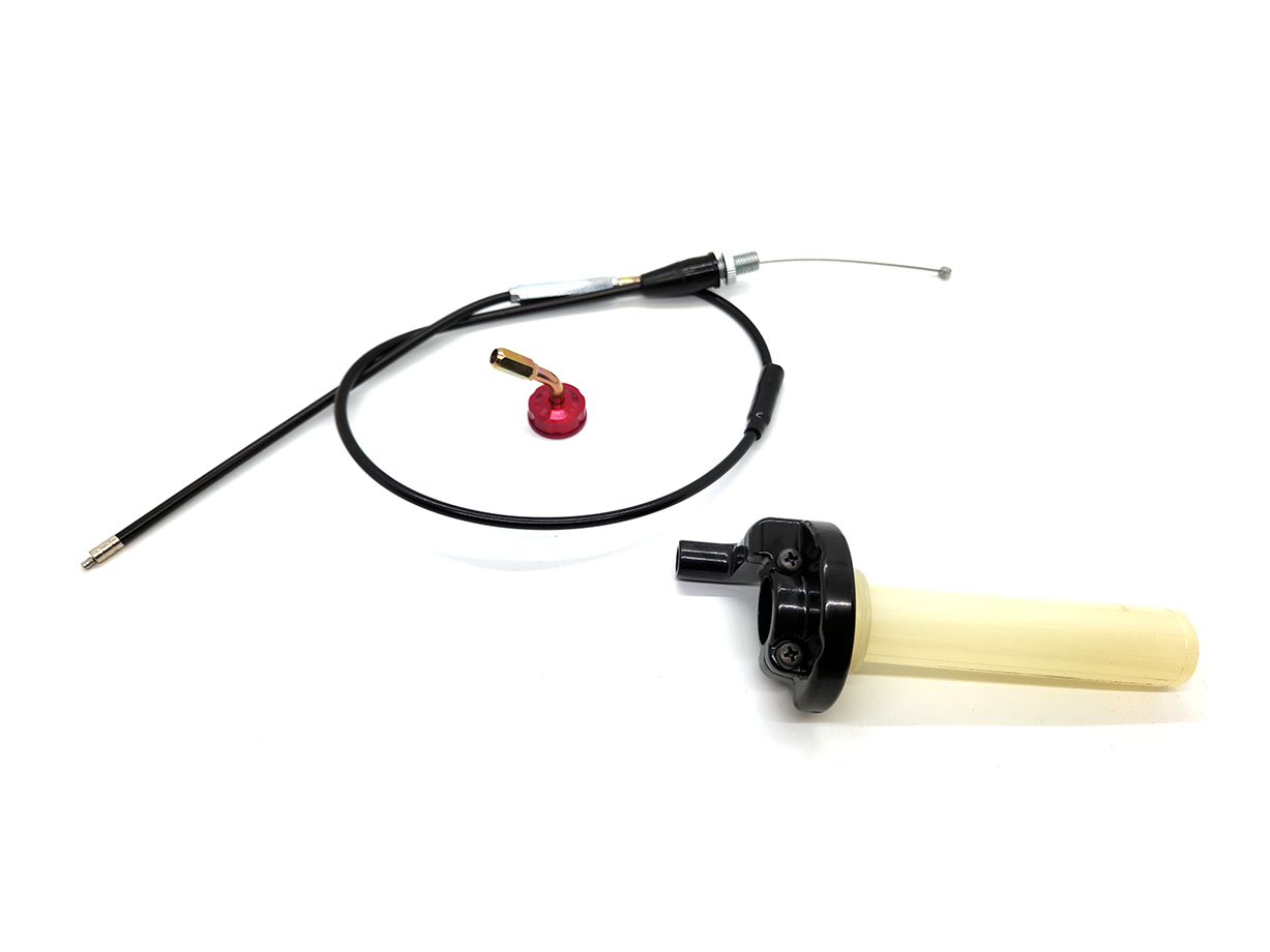 TB Parts Extended Throttle Cable For Honda Z50 XR50 CRF50, +4 Inches For Tall Bars