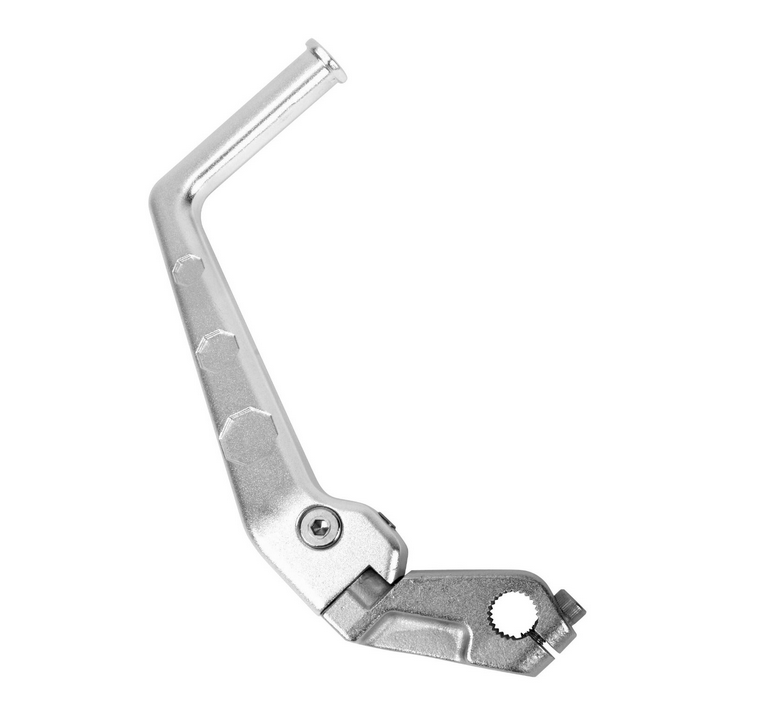TWO BROTHERS Kick Starter Aluminum in Silver for KLX/DRZ110