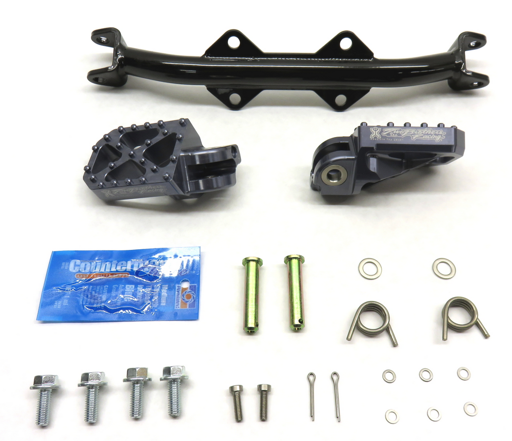 Two Brothers Racing Footpeg Mount Kit with Pegs - R-057841 - Pegs ...