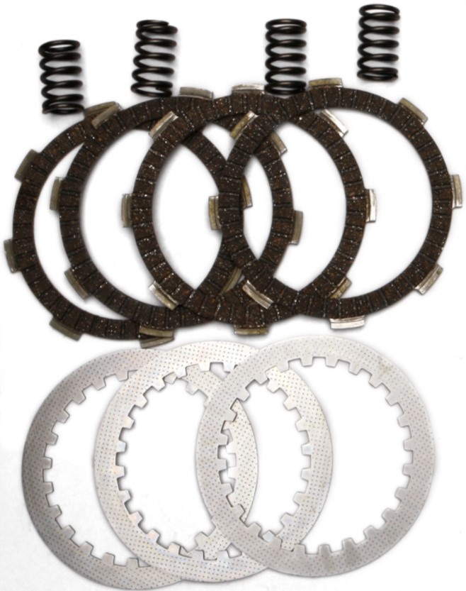Clutch Plate Kit W/ Heavy Duty Springs For Honda CRF100 XR100 XR80 CRF80 (1987-Present)