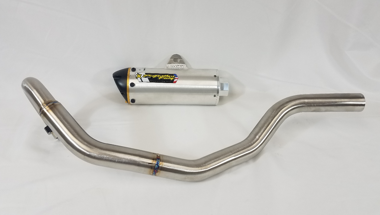 Two Brothers - M6 Full Exhaust System for KLX 110, DRZ 110, KLX110L - W