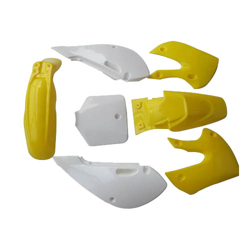 KLX 110 0209 X4 SSR TX Plastics kit Yellow TRC4892 Plastics Pit