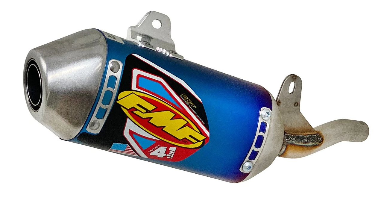 FMF - FACTORY 4.1 TI Muffler Slip-on Only for CRF110 2019-Present - W