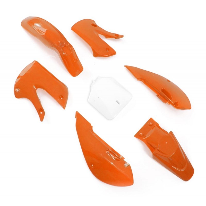 KLX 110 0209 X4 SSR TX Plastics kit Orange TRC5338 Plastics