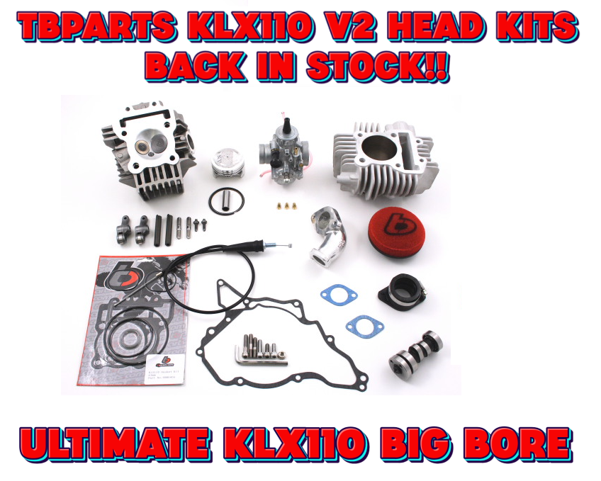 KLX V2 HEADS IN STOCK!!