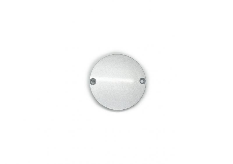 50-125cc Round Clutch Cover - Silver