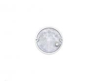 50-125cc Round Clutch Cover - Silver - photo 2