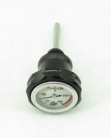 TBParts - Dipstick Oil Temp Gauge in Black for Honda 50 & 70 - photo 2