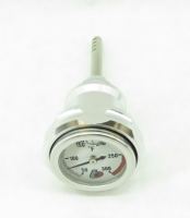 TBParts - Dipstick Oil Temp Gauge in Silver for Honda 50 & 70 - photo 2