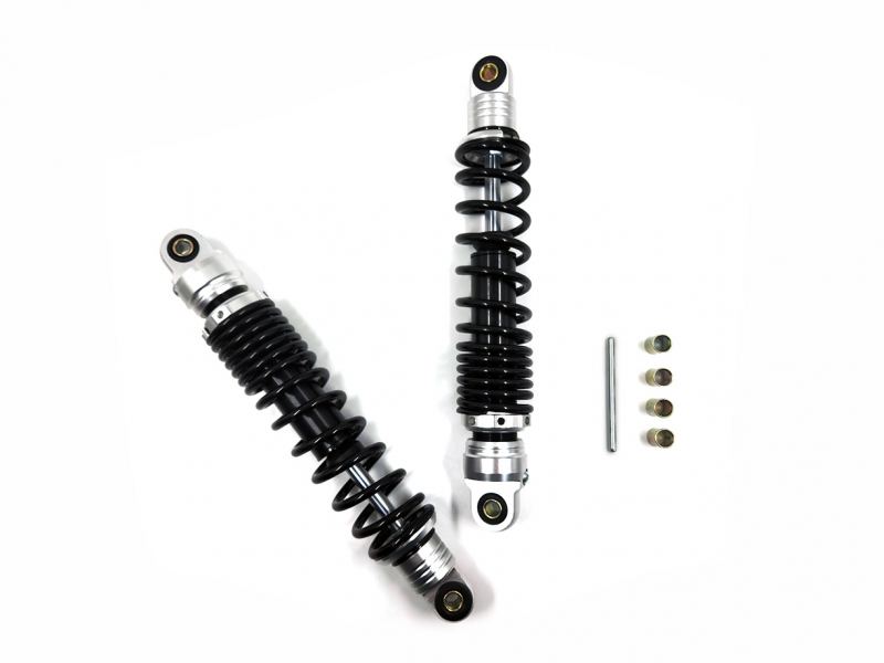 TBparts - 330mm Rear Shock Set in Black for Monkey 125 and CT70
