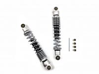 TBparts - 330mm Rear Shock Set in Chrome for Monkey 125 and CT70