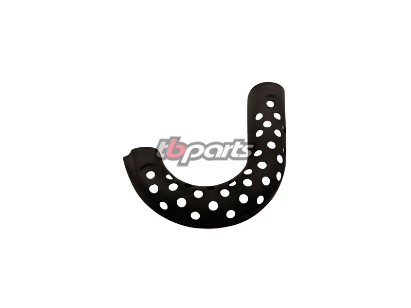 KIT COMPONENT - TBPARTS - BLACK LOWER MUFFLER GUARD B