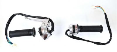 Blowout - CT70 Headlight and wiring kit for CT70 with ZS190 or YX140 Semi-auto  Replacement HandleBar Controls - No Returns