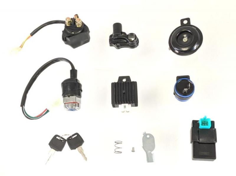 Blowout - CT70 Headlight and wiring kit for CT70 with ZS190 or YX140 Semi-auto  Replacement Electrical Parts - No Returns