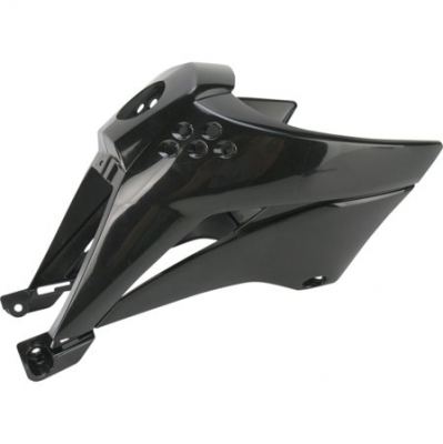 UFO - Radiator Shrouds in Black for KLX 110 2010-Present