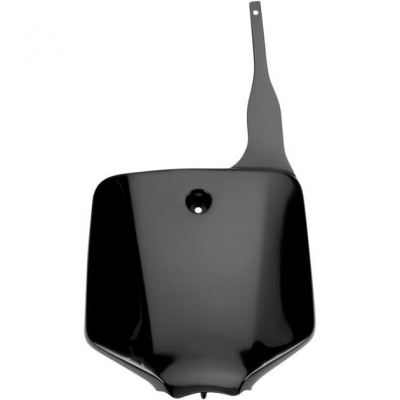 UFO - Front Number Plate in Black for KLX110 2002-2009
