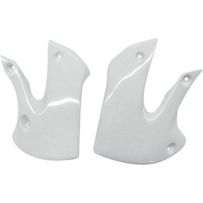 UFO - Radiator shrouds in White for KLX 110 2002-2009