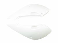 UFO - Side Number Plates in White for KLX110 2002-2009 - photo 1