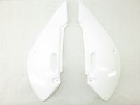 UFO - Side Number Plates in White for KLX110 2002-2009 - photo 2