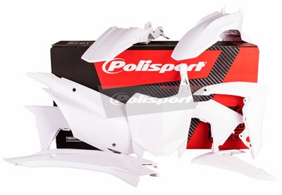 Polisport - Plastic Kit in White for CRF110 2013-2018