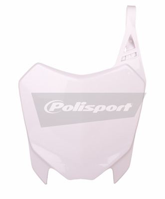 Polisport - Front Number Plate in White for CRF110 2013-2018