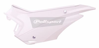 Polisport - Side Number Plates in White for CRF110 2013-2018