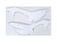 Polisport - Side Number Plates in White for CRF110 2013-2018 - photo 1