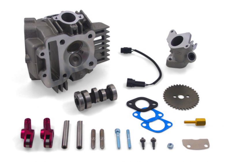 TBparts - 143, 165, & 178cc V2 Race Head and Intake Upgrade Kit