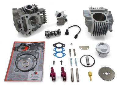 TBParts - 165cc Bore Kit w/ V2 Race Head and Intake Manifold Kit for Z125