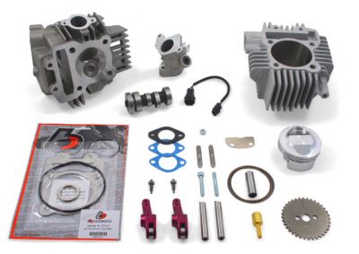 TBParts - 178cc Big Bore Kit, Race Head V2, and Intake Manifold Kit Z125