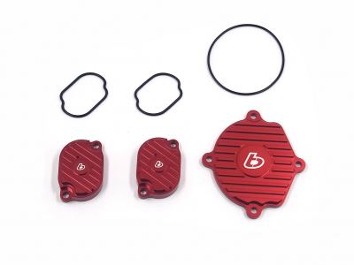 TBparts - Billet Cover Set for ZS155 and Discontinued TB V1 Zongshen Race Head in Red
