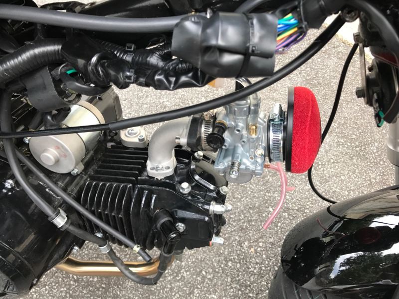 Mikuni VM26 carburetor conversion parts for SSR Razkull