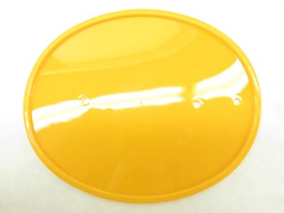 TBParts - Number Plate for Honda Z50 82 & 86 Models - Yellow