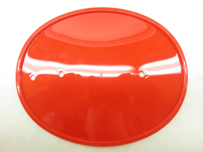 TBParts - Number Plate for Honda Z50 82 & 86 Models - Red