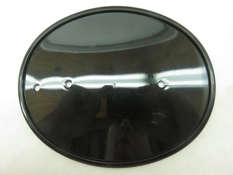 TBParts - Number Plate for Honda Z50 82 & 86 Models - Black