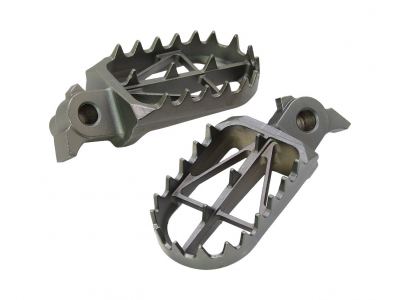 DRC - 50mm Wide Foot Pegs for Kinetic Pegmount Also for YZ125 and YZ250